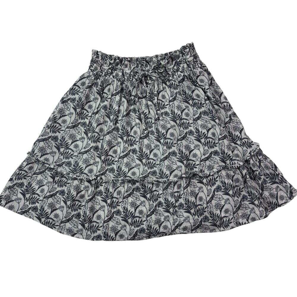 Cupcakes & Cashmere Women's‎ XL Floral Cottagecore Pull On Elastic Waist Skirt